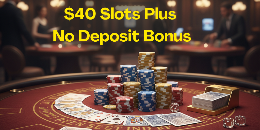 $40 Slots Plus No Deposit Bonus