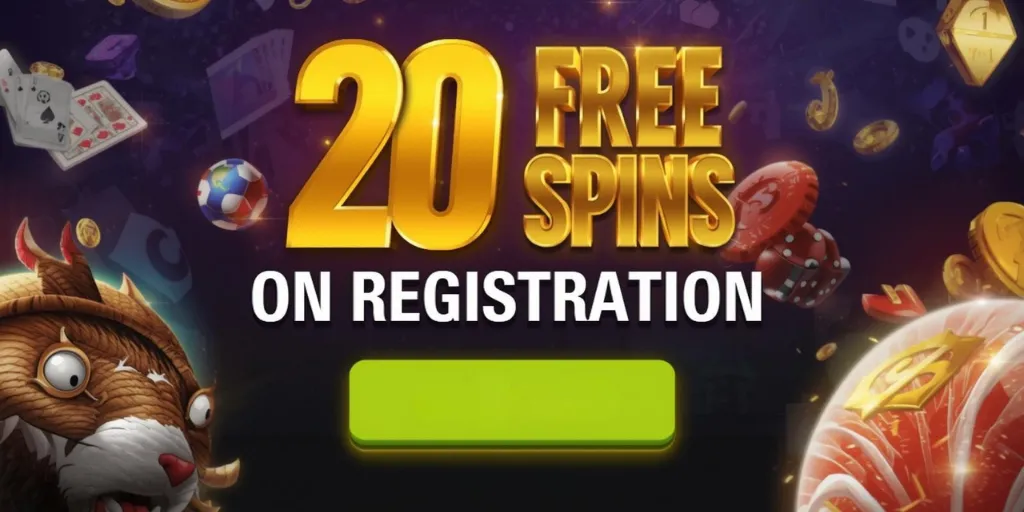 20 Free Spins On Registration