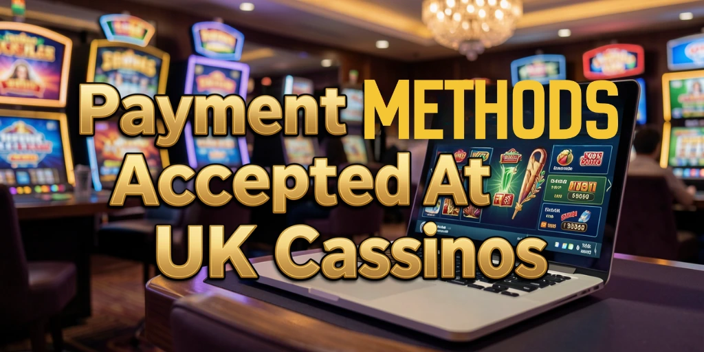 Payment Methods Accepted At UK Casinos