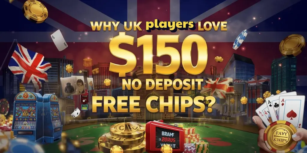 Why UK Players Love $150 No Deposit Free Chips?