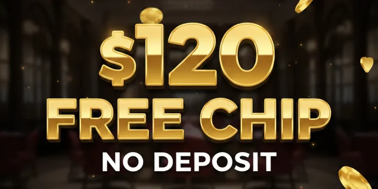 $120 Free Chip No Deposit